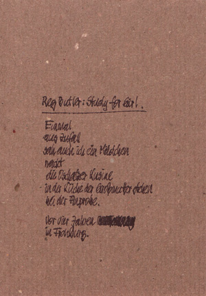 Los 2545 - Vesper, Guntram - Signiertes Manuskript einer Gedichtsammlung. 1959 - 0 - thumb