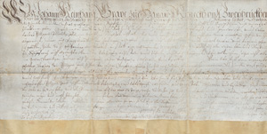 Los 2587 - Elsass - Konvolut von 4 Elsässer Urkunden, teils auf Pergament - 1 - thumb