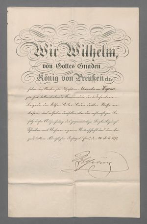 Lot 2592, Auction  127, Hegener, Offiziersfamilie, Teil ihres schriftlichen Nachlasses. 1811-1926