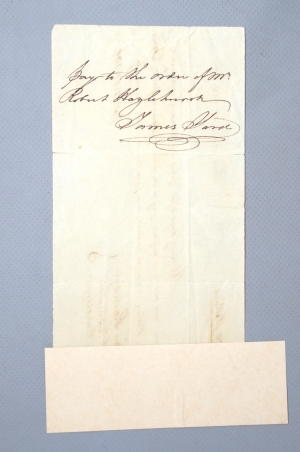 Los 2600 - Monroe, James - Handschriftlicher Scheck (Wechsel). 1796 - 2 - thumb