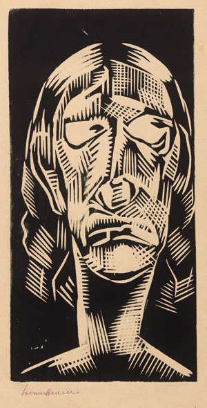 Lot 3145, Auction  127, Heuser, Werner, Köpfe