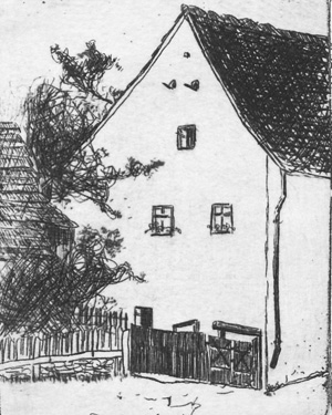 Lot 3253, Auction  127, Olbricht, Alexander, Zwölr Radierungen aus Weimar