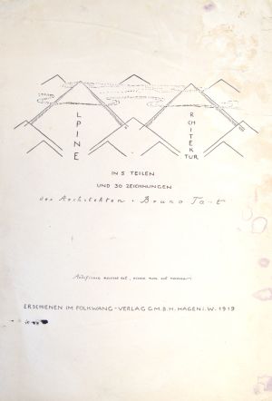 Los 3380 - Taut, Bruno - Alpine Architektur - 2 - thumb