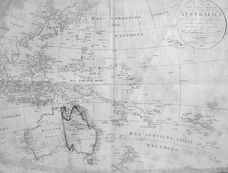 Lot 108, Auction 127, Reinecke, Johann Christoph Matthias, General-Charte von Australien