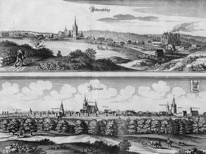 Lot 163, Auction 127, Merian, Matthäus, Konvolut von 5 Kupferstichen