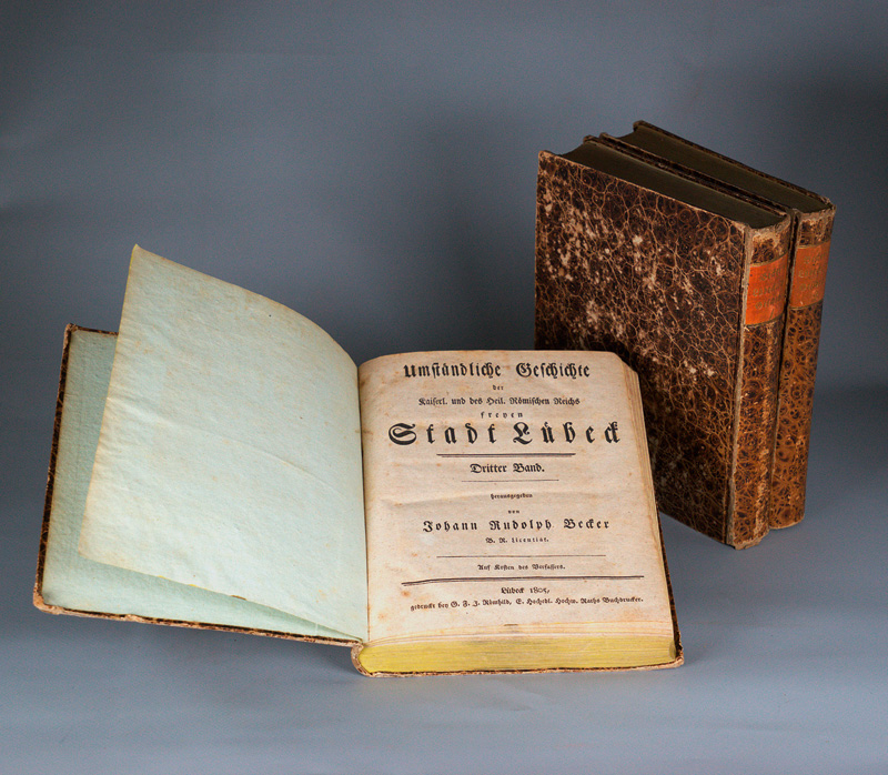 Lot 208, Auction  127, Becker, Johann Rudolph, Umständliche Geschichte der Stadt Lübeck