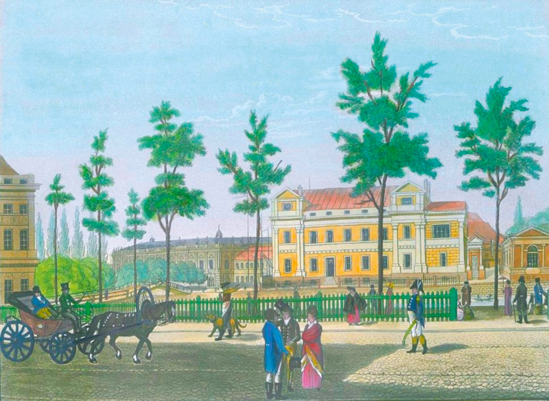 Lot 235, Auction 127, Berlin, 16 koloriere Aquatinta mit Ansichten von Berlin