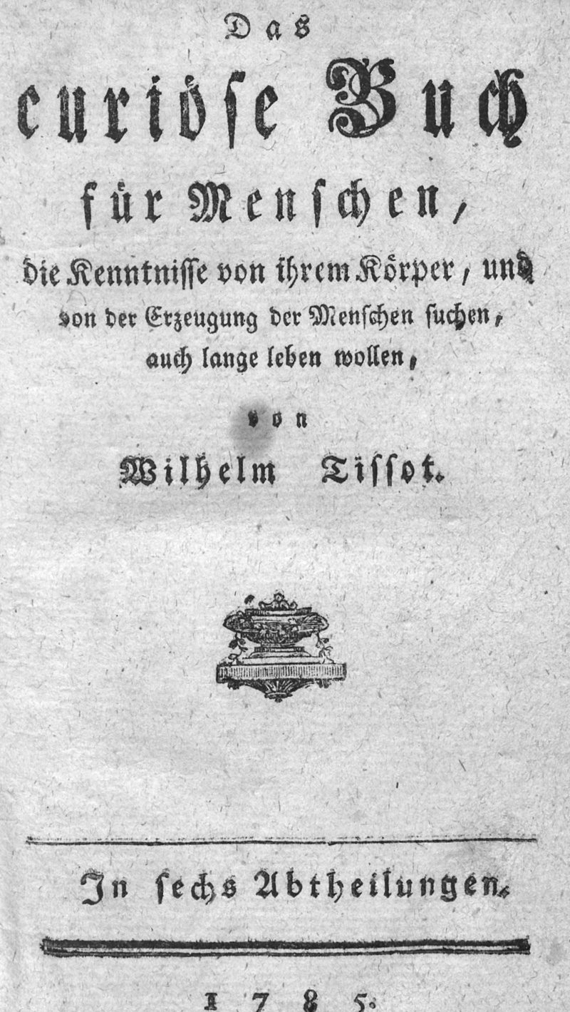 Lot 416, Auction 127, Tissot, Wilhelm, Das curiöse Buch für Menschen