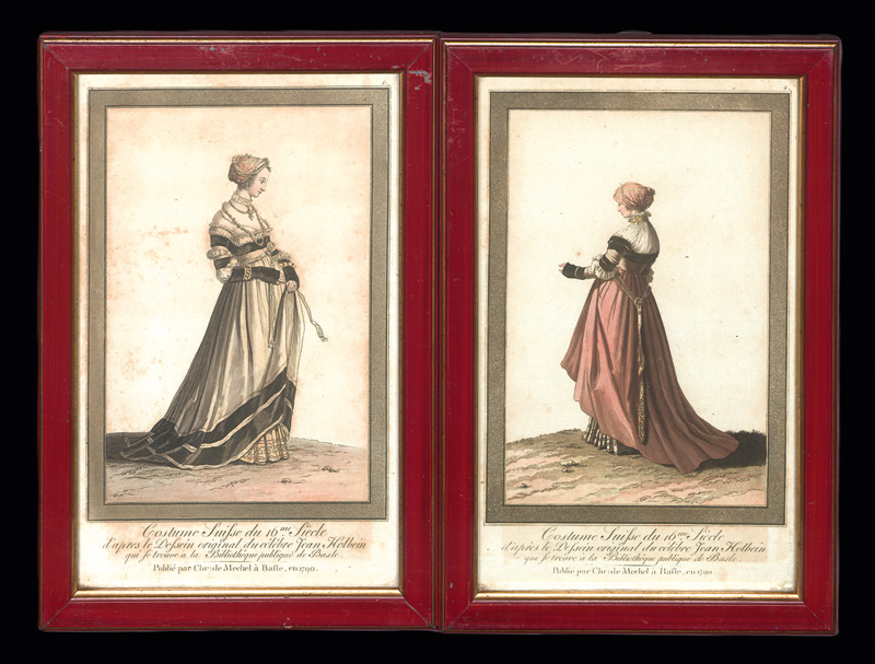 Lot 439, Auction 127, Mechel, Christian von, Schweizer Kostüme