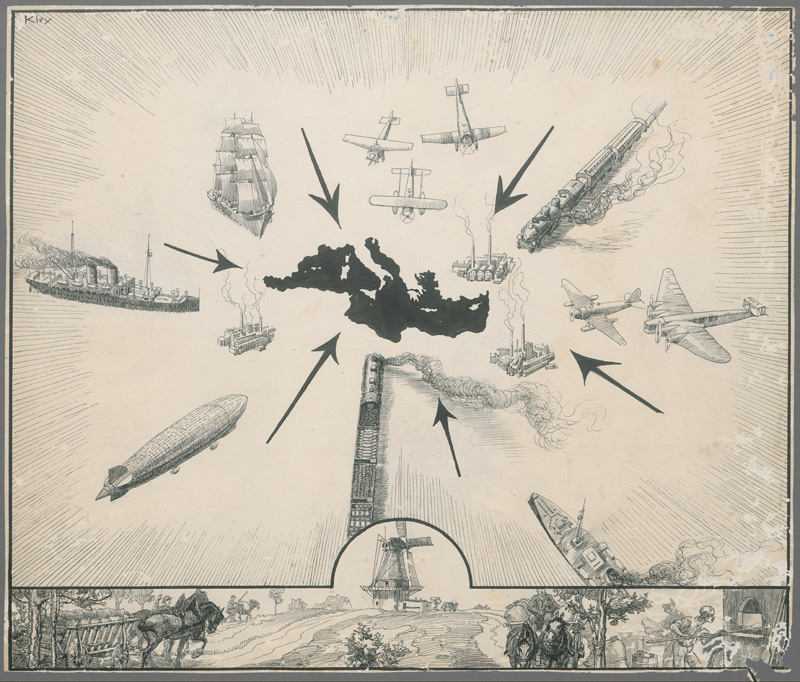 Lot 499, Auction  127, Kley, Heinrich, Atlantropa-Ausstellung Wien 1932. 3 Tafeln mit 5 Darstellungen