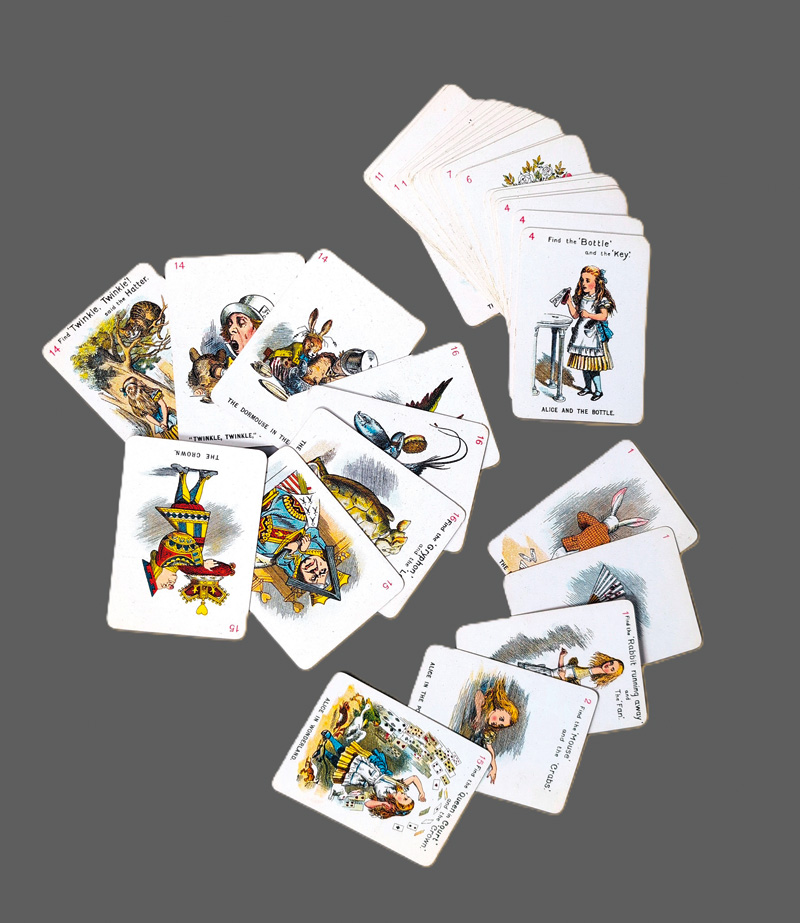 Lot 565, Auction 127, Pictorial game, The und , of "Alice in Wonderland" from the Original Designs