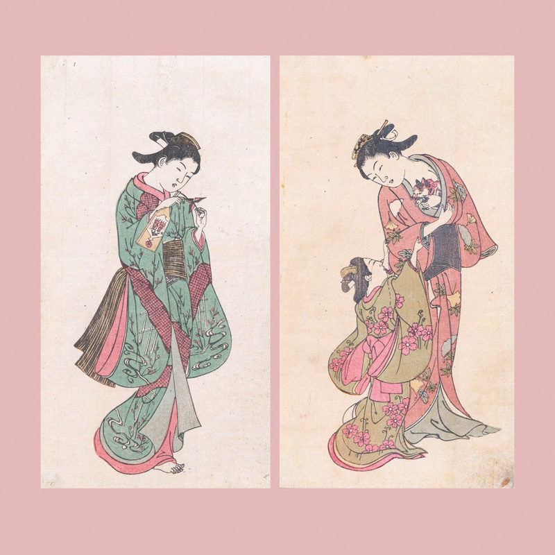 Lot 651, Auction  127, Sukenobu, Nishikawa, Ehon no bijin no Asakayama