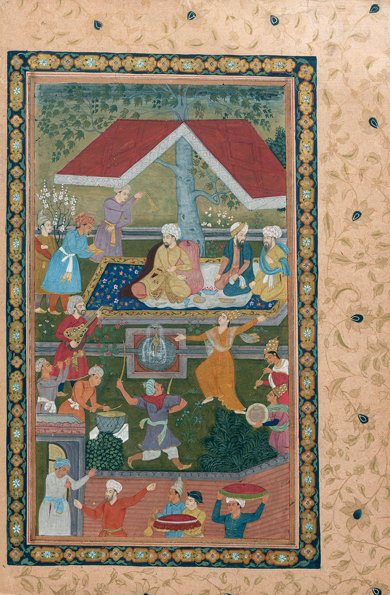 Lot 1060, Auction  127, Firdousi, Abu l-Qasim, Schahname. Indo-Persische Miniatur. Indopersischer Raum wohl Mitte 19. Jahrhundert