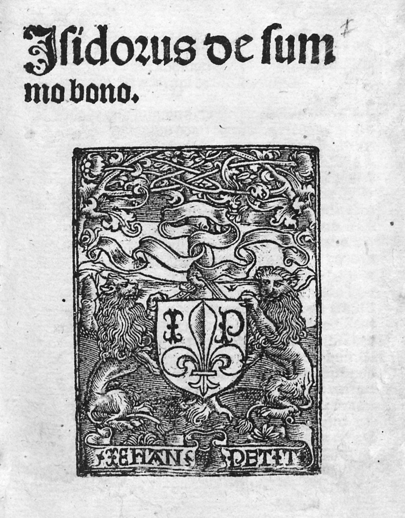 Lot 1138, Auction  127, Isidor von Sevilla, De summo bono