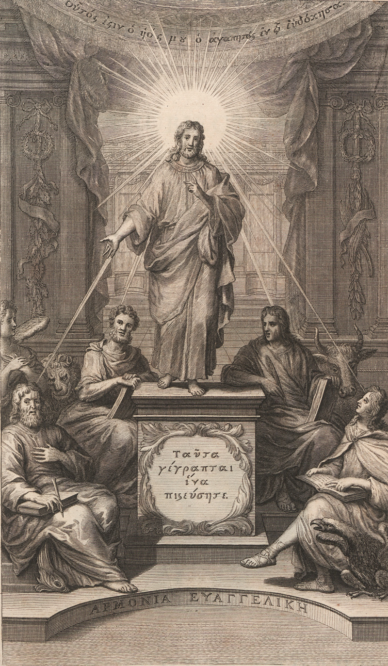 Lot 1255, Auction  127, Le Clerc, Jean, Harmonia Evangelica cui subjecta est historia Christi ex quatuor Evangelis concinnata