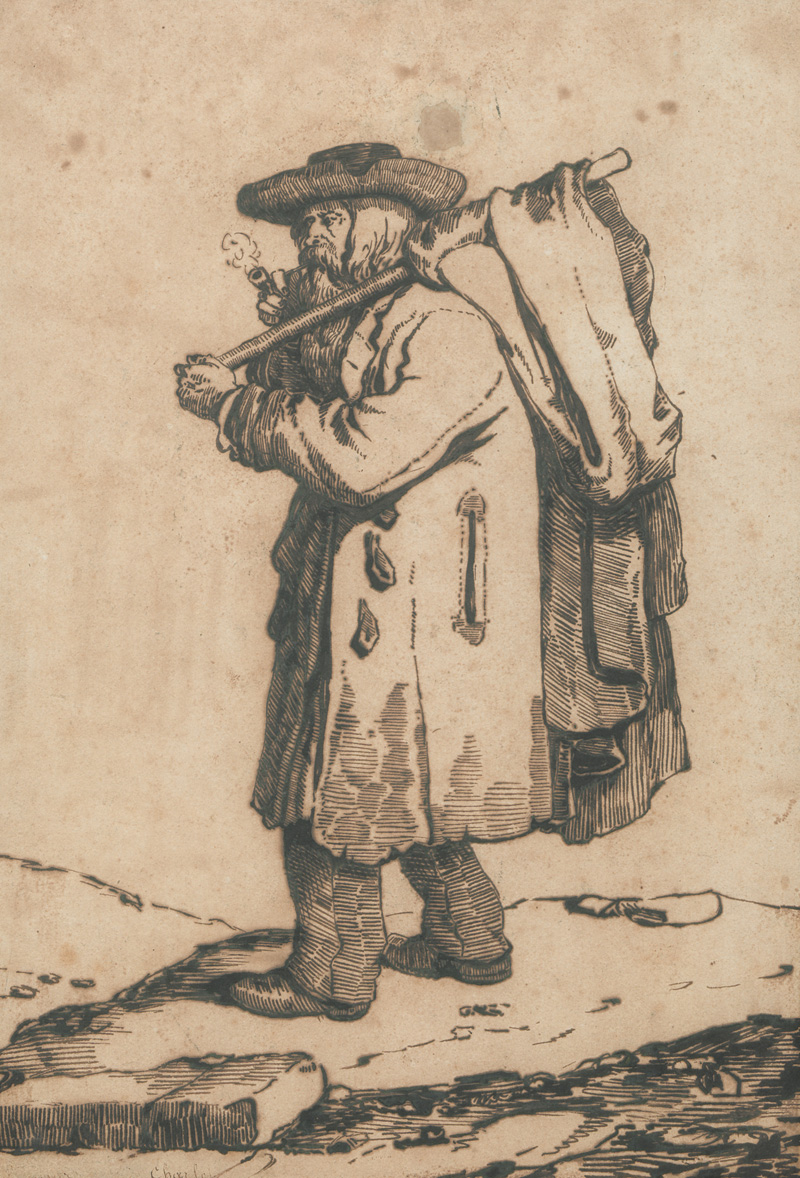 Lot 1272, Auction  127, Charlet, Nicolas-Toussaint,  Der Landstreicher [und:] Soldat mit Gewehr