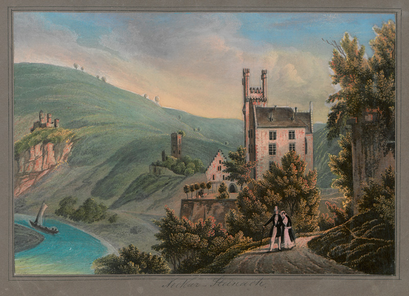 Lot 2539, Auction 127, Stammbuch, eines Buchbinders aus Zürich. 1864-1871