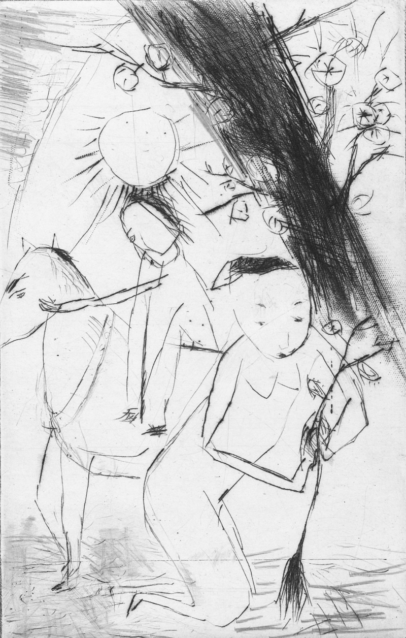 Lot 3021, Auction  127, Bashô, Matsuo und Ikemura, Leiko - Illustr., Hundertundelf Haiku (Vorzugsausgabe)