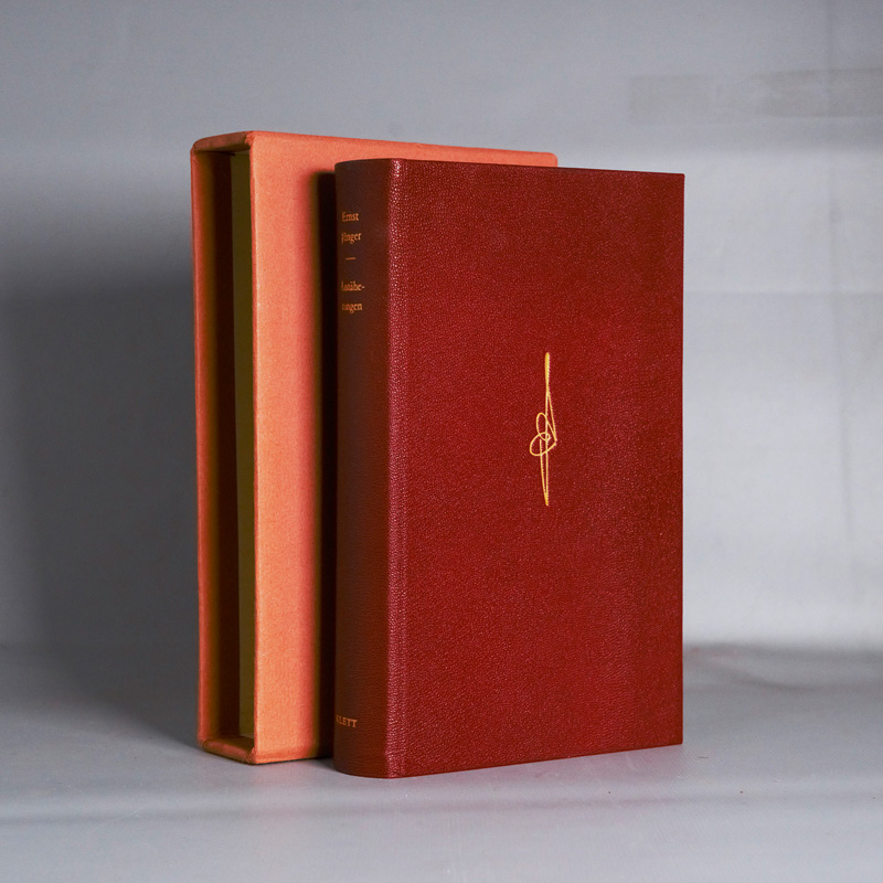 Lot 3165, Auction 127, Jünger, Ernst, Annäherungen (sign. VA, Leder)