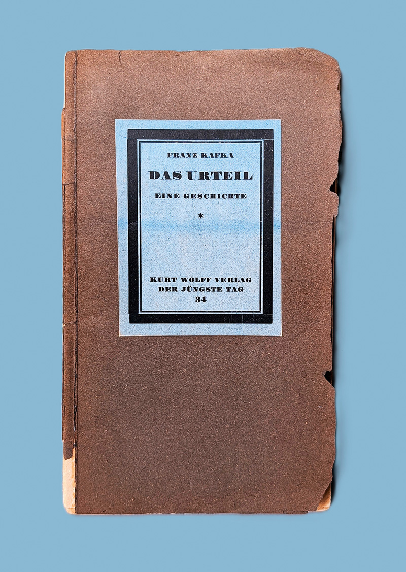 Lot 3172, Auction 127, Kafka, Franz, Das Urteil