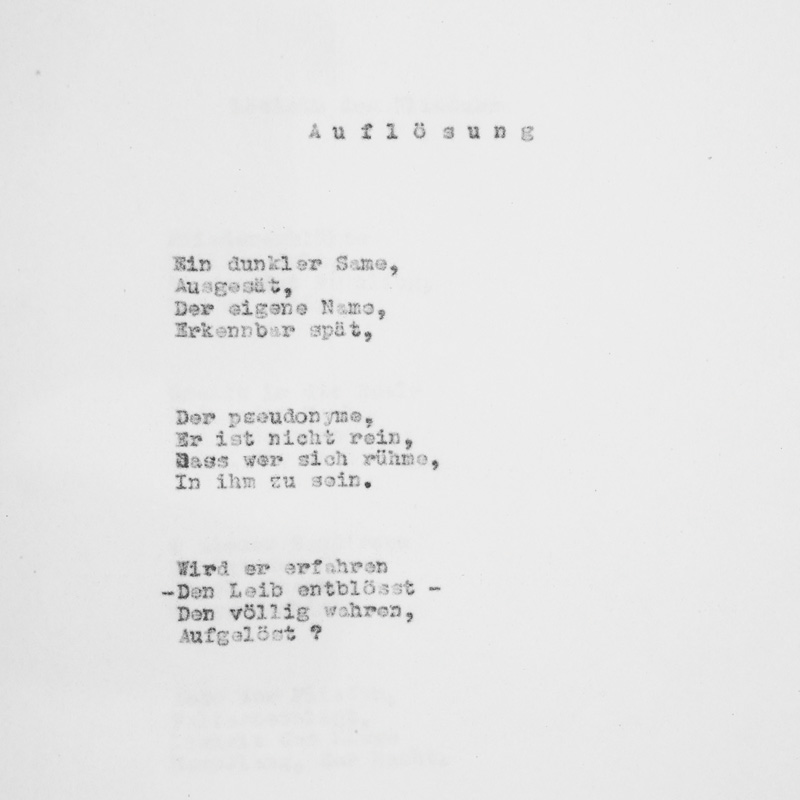 Lot 3193, Auction 127, Kraft, Werner, Gedichte. 1928. - Vervielfältigtes Typoskript 3 Exemplare. Mit Widmung