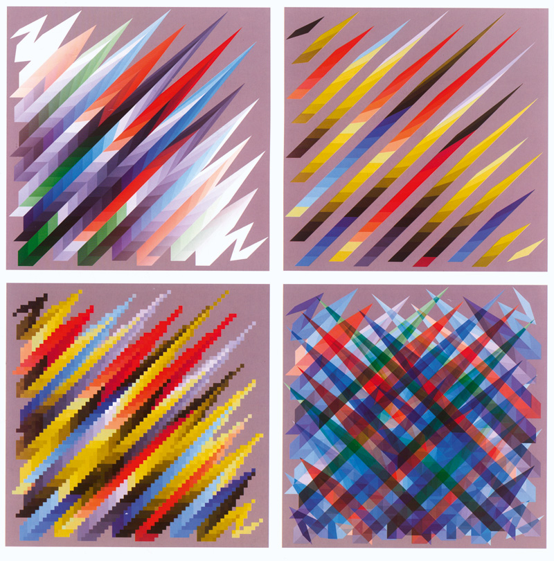 Lot 3392, Auction 127, Stankowski, Anton, Bildvariationen. Idee - System - Empfindung. Signiertes Ausstellungsplakat